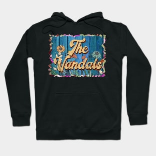 Vintage Vandals Name Flowers Limited Edition Classic Styles Hoodie